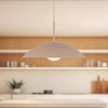 Regent 19-in Peach Socket Pendant
