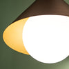 Remy 14-in Matte Black/Opal Glass 1 Light Flush Mount