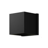 Rene 5-in Black LED Exterior Wall Sconce