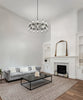 Revolve Clear Glass/Urban Bronze 24 Lights Chandeliers