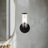 Revolve Clear Glass/Urban Bronze 1 Light Wall/Vanity