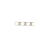 Rezz 16-in Brushed Nickel LED Vanity