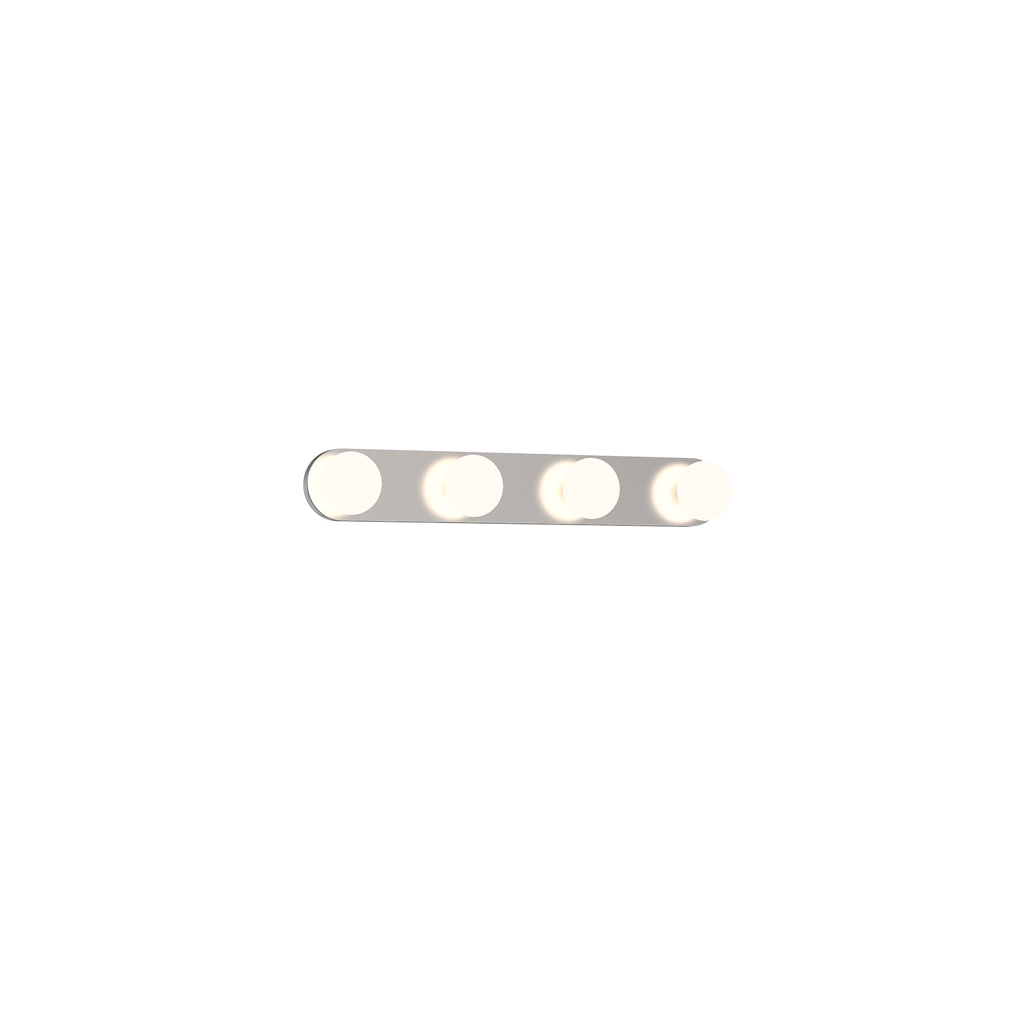 Rezz 16-in Brushed Nickel LED Vanity