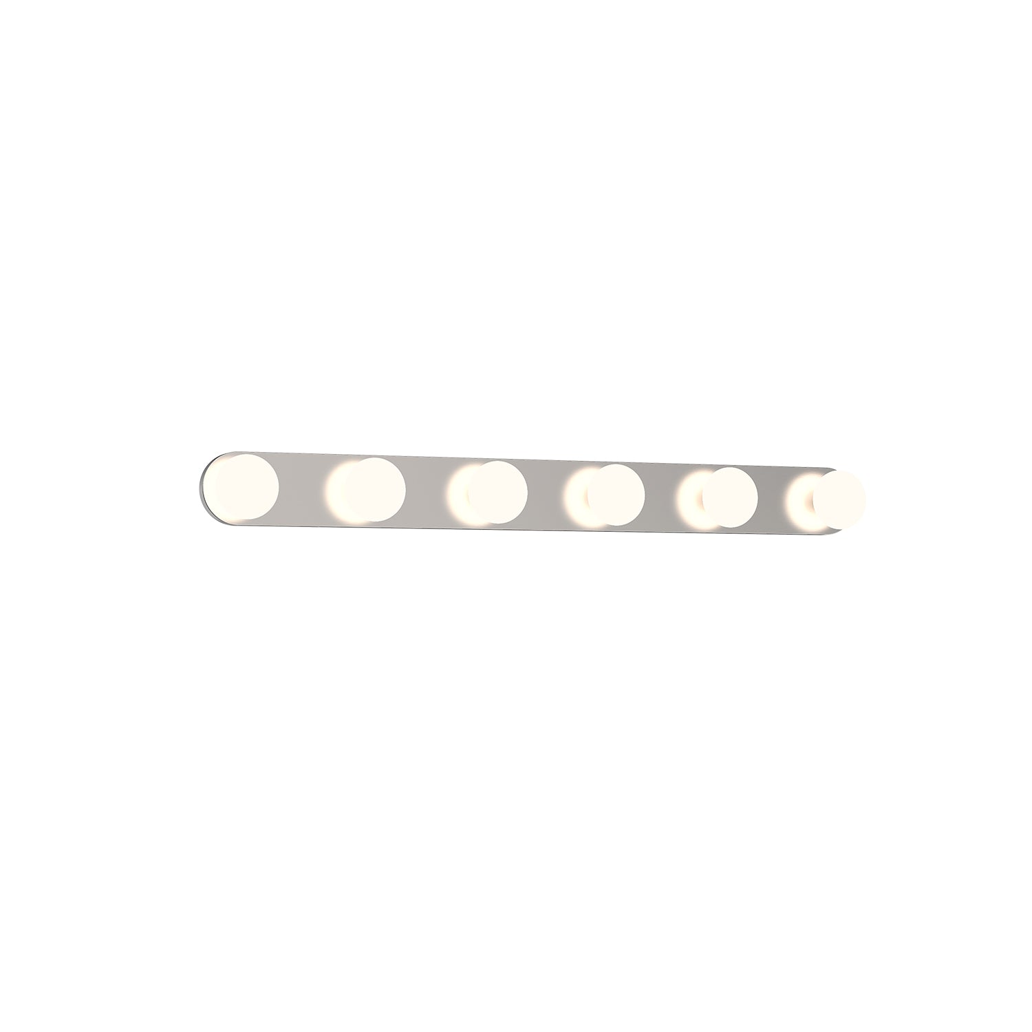 Rezz 25-in Brushed Nickel LED Vanity