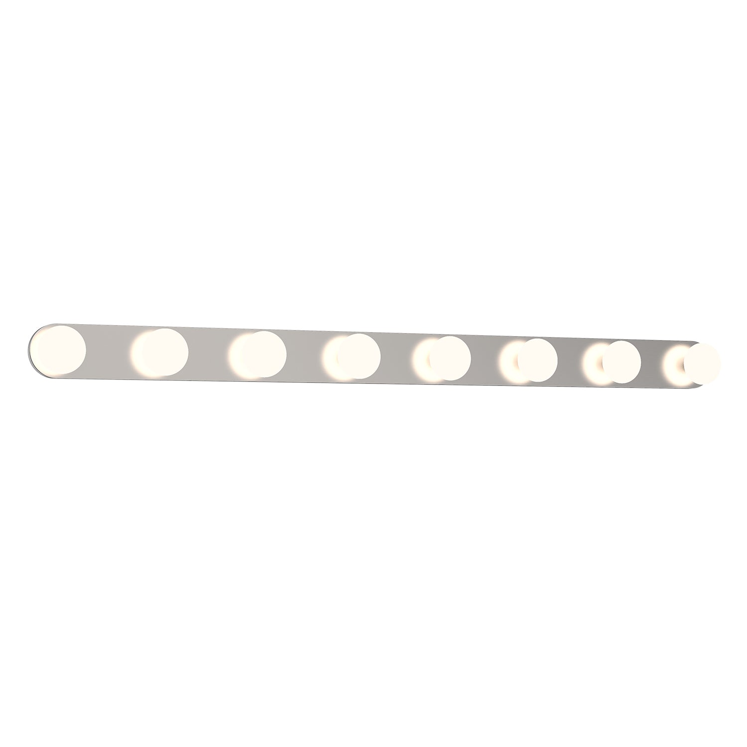Rezz 36-in Brushed Nickel LED Vanity