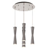 Robson 14-in Brushed Nickel 5-Light Multi Pendant