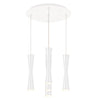 Robson 14-in White 5-Light Multi Pendant