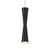 Robson 12-in Black LED Pendant