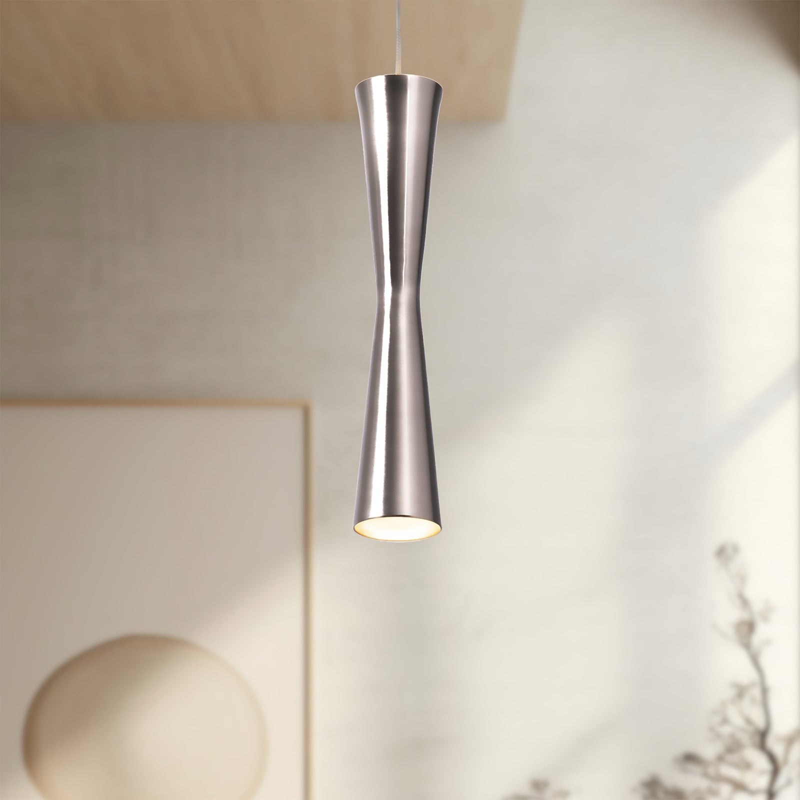 Robson 12-in Chrome LED Pendant
