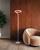 Roda 13-in White LED Floor Lamp