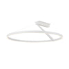 Roda 31-in White LED Semi-Flush Mount