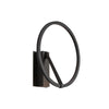 Roda 13-in Black LED Wall Sconce