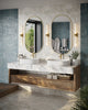 Rona 24-in Brushed Gold LED Vanity