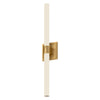 Rona 24-in Brushed Gold LED Vanity