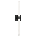 Rona 24-in Black LED Vanity