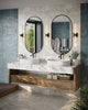 Rona 24-in Black LED Vanity