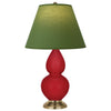 Ruby Red Double Gourd Table Lamp