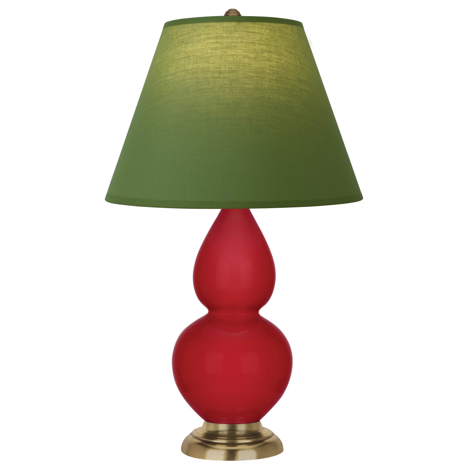 Ruby Red Double Gourd Table Lamp
