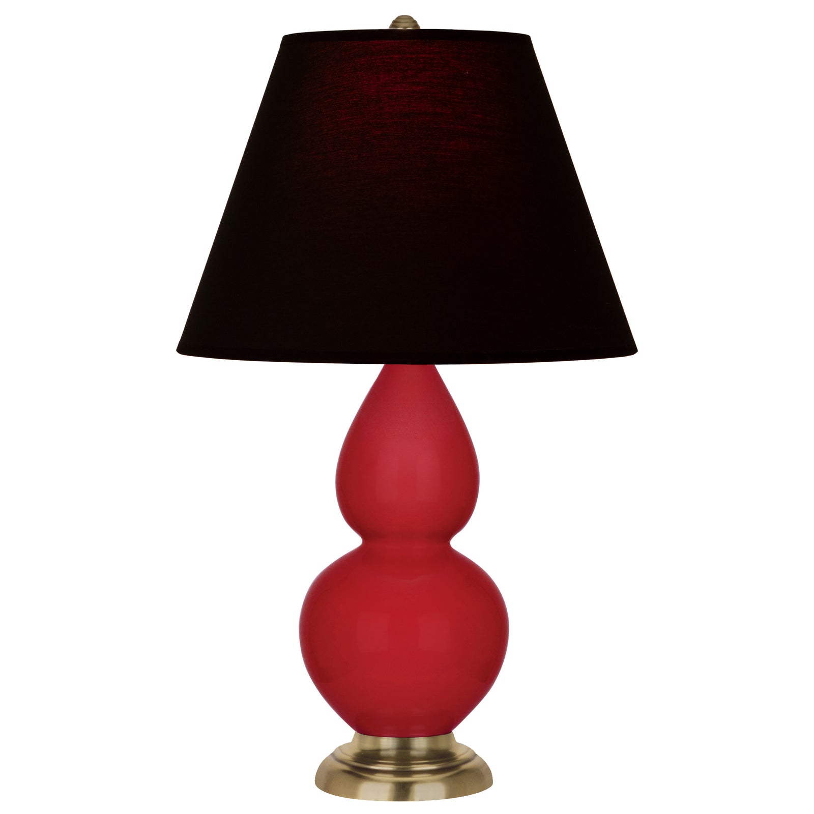 Ruby Red Double Gourd Table Lamp