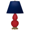 Ruby Red Double Gourd Table Lamp
