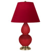 Ruby Red Double Gourd Table Lamp