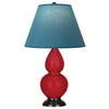 Ruby Red Double Gourd Table Lamp