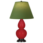 Ruby Red Double Gourd Table Lamp