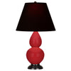 Ruby Red Double Gourd Table Lamp