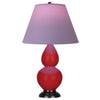 Ruby Red Double Gourd Table Lamp