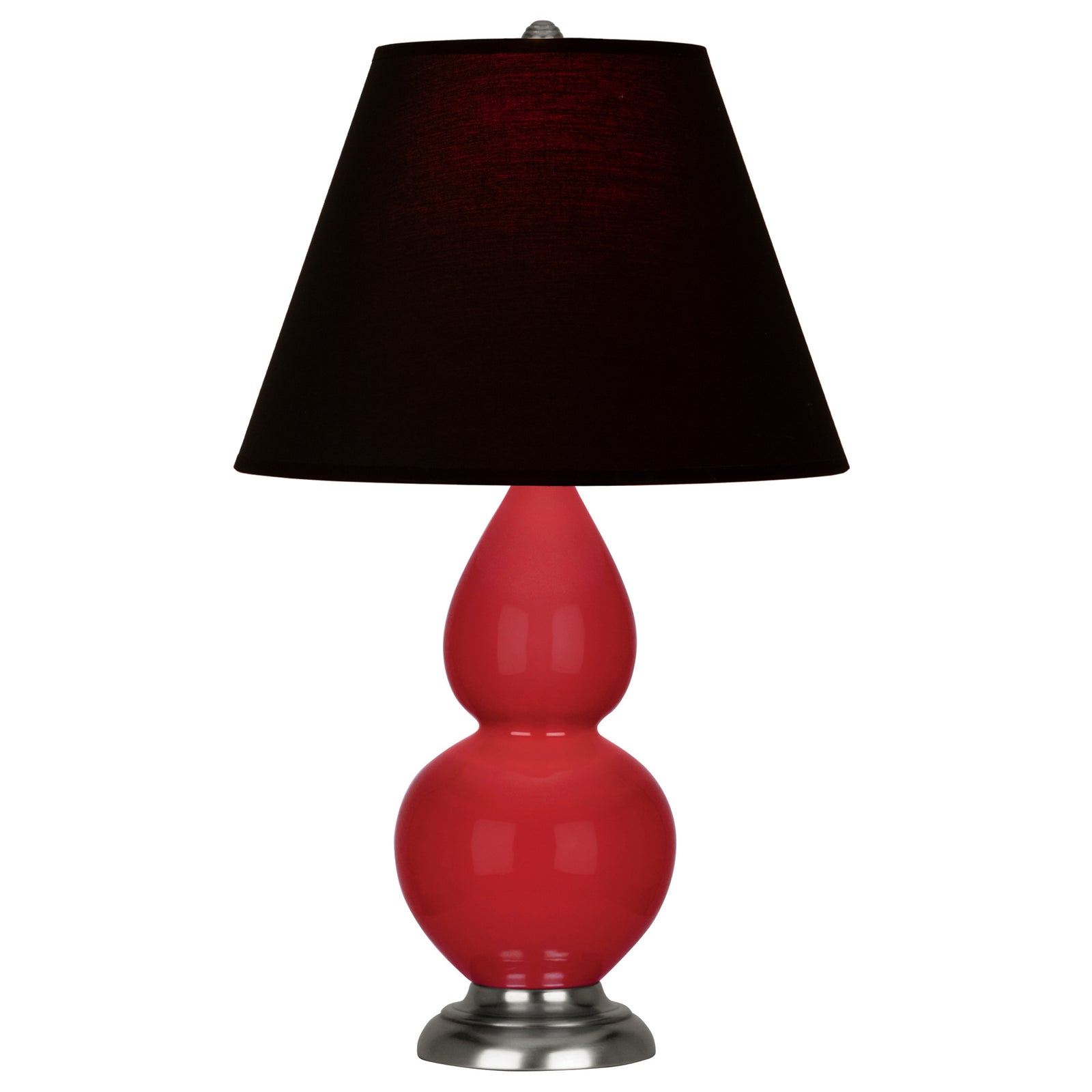 Ruby Red Double Gourd Table Lamp