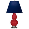 Ruby Red Double Gourd Table Lamp