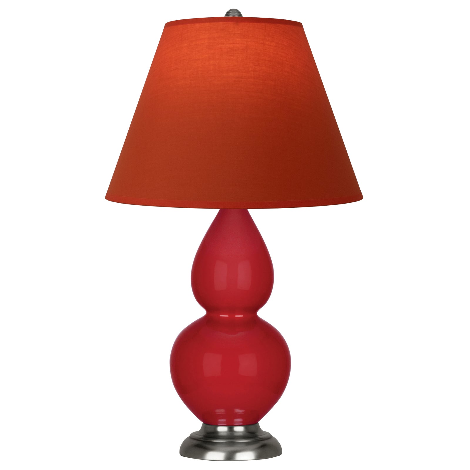 Ruby Red Double Gourd Table Lamp