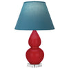Ruby Red Double Gourd Table Lamp