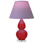 Ruby Red Double Gourd Table Lamp
