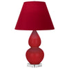 Ruby Red Double Gourd Table Lamp