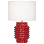 Ruby Red Small Dolly Accent Lamp