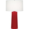 Ruby Red Mason Table Lamp