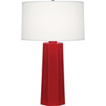 Ruby Red Mason Table Lamp