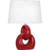 Ruby Red Fusion Table Lamp