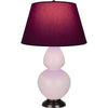 Rose Water Double Gourd Table Lamp