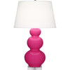 Razzle Rose Double Gourd Table Lamp