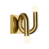 Sadie 6-in Brushed Gold Socket Wall Vanity