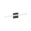 Saphir 23-in Black LED Vanity