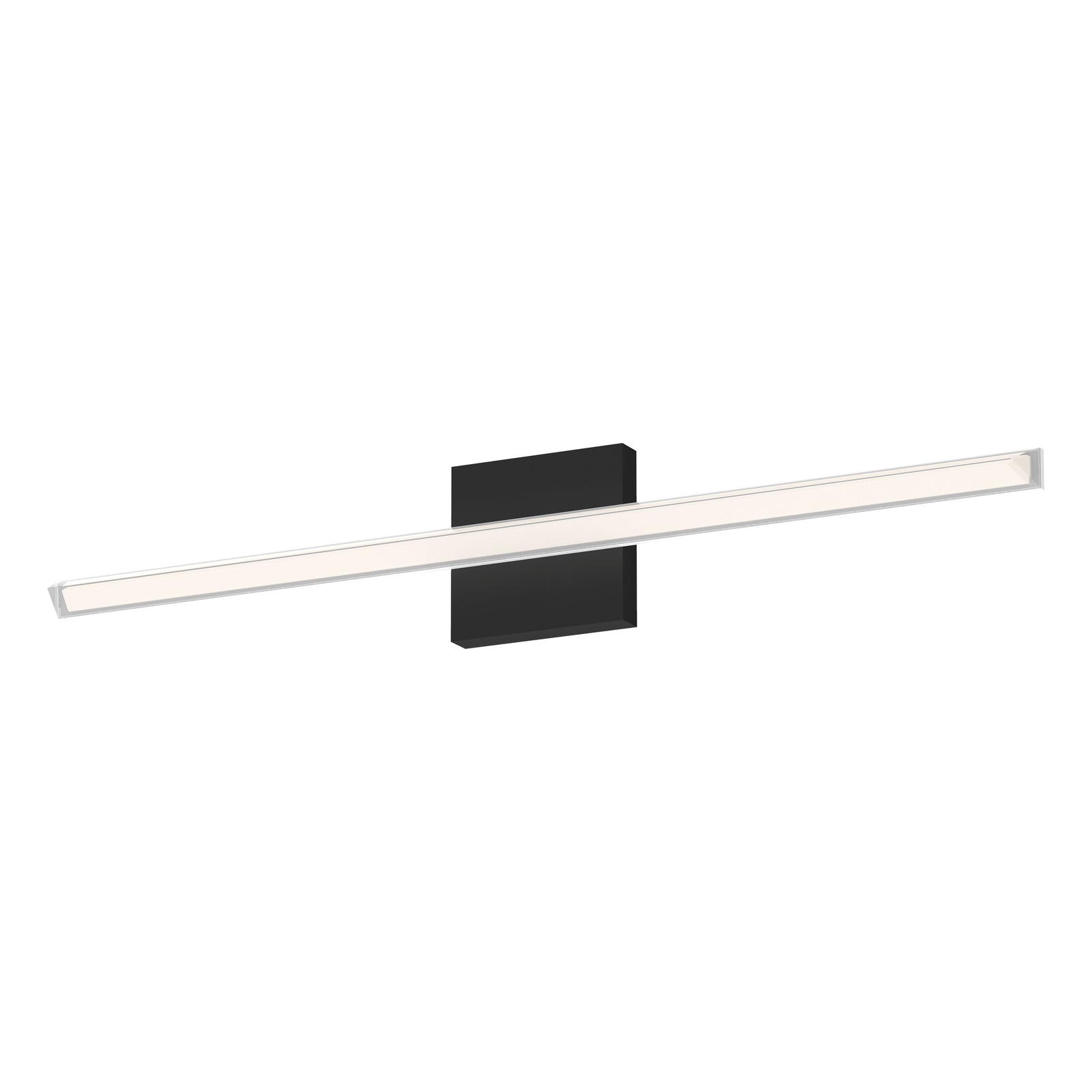 Saphir 34-in Black LED Vanity
