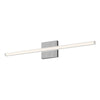 Saphir 34-in Chrome LED Vanity