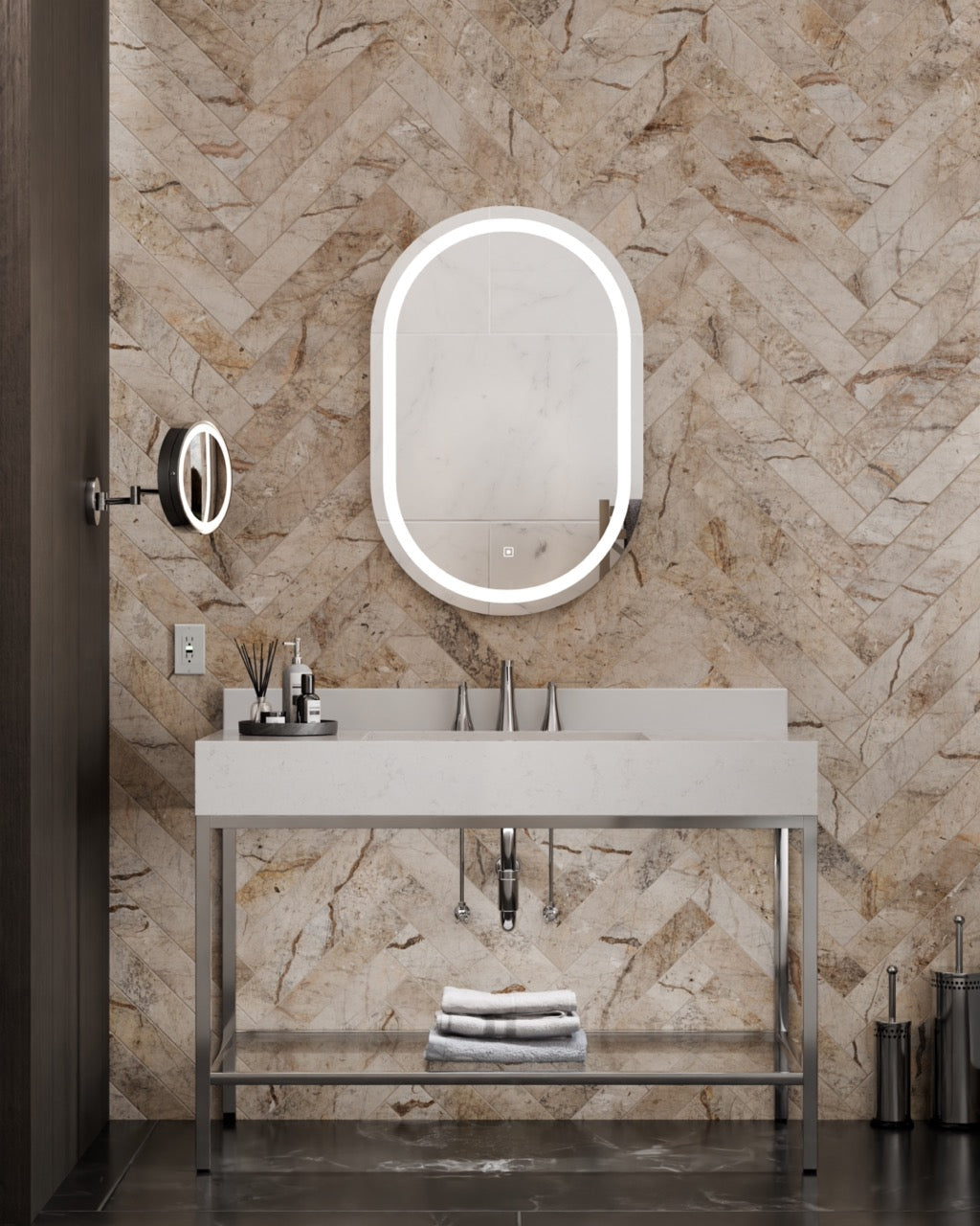 Saratoga™ LED Lighted Mirror