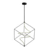 Script 26-in Black LED Pendant