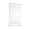 Seneca 24-in Sandblasted Merc Edge LED Vanity Mirror