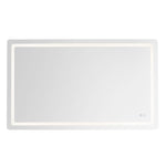 Seneca 60-in Sandblasted Merc Edge LED Vanity Mirror