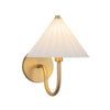 Serena 8-in Aged Gold/Opal Glass Socket Wall/Vanity Light